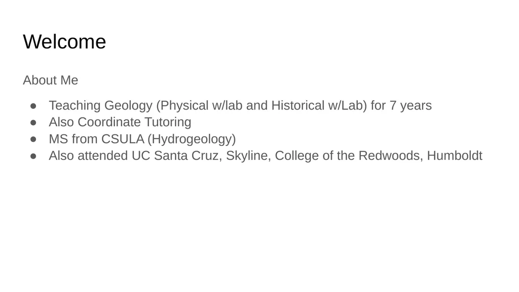 ASCCC OERI Geology Conversation Fall 2023 Sam - slide 3 of 10