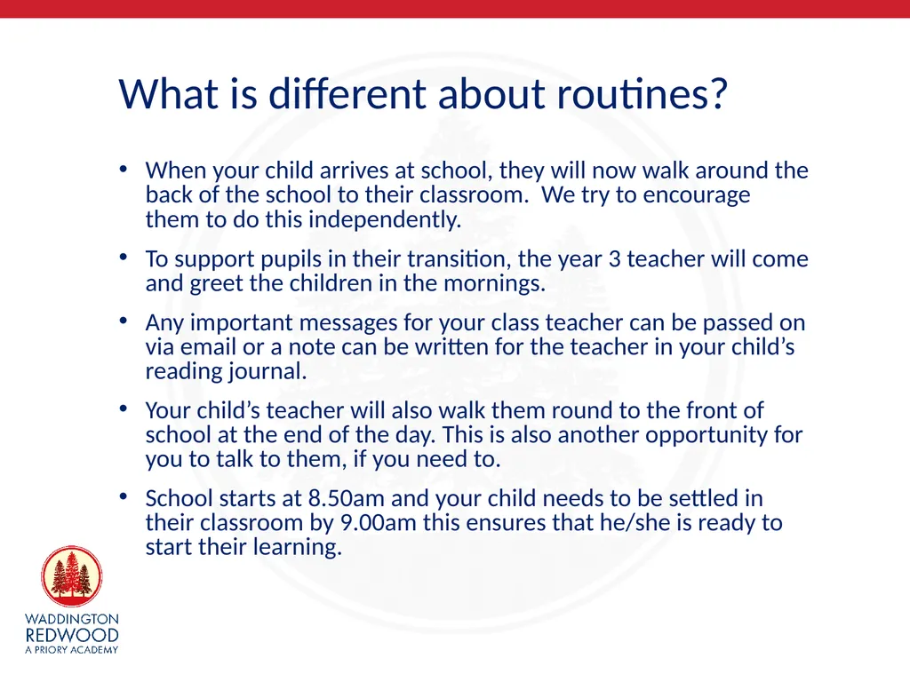 Moving on…… a smooth transition to KS2! Year 3! - slide 7 of 12