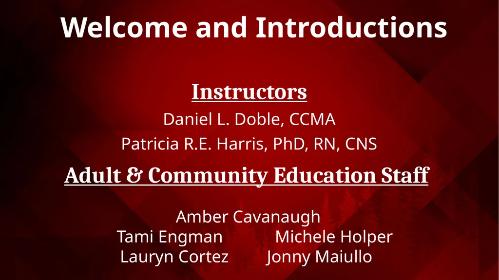 Medical Assistant Training Program Spring 2026 - slide 2 of 20