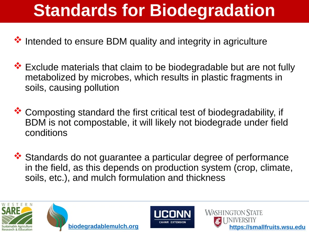 What is Soil-Biodegradable Mulch? - slide 6 of 10