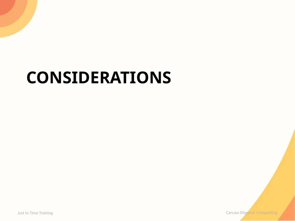 Carcass Disposal Composting Composting Carcasses - slide 16 of 21