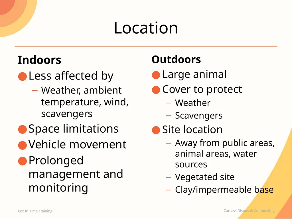 Carcass Disposal Composting Composting Carcasses - slide 10 of 21