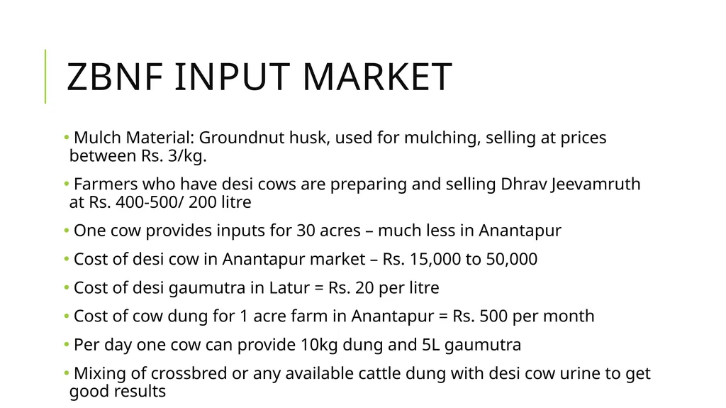 Zero budget natural farming Exploratory Fieldwork - slide 16 of 17
