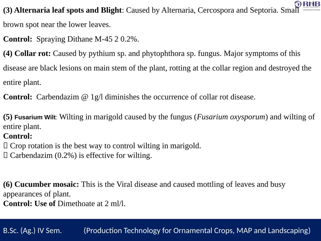 Course Name- Production Technology for Ornamental - slide 12 of 13
