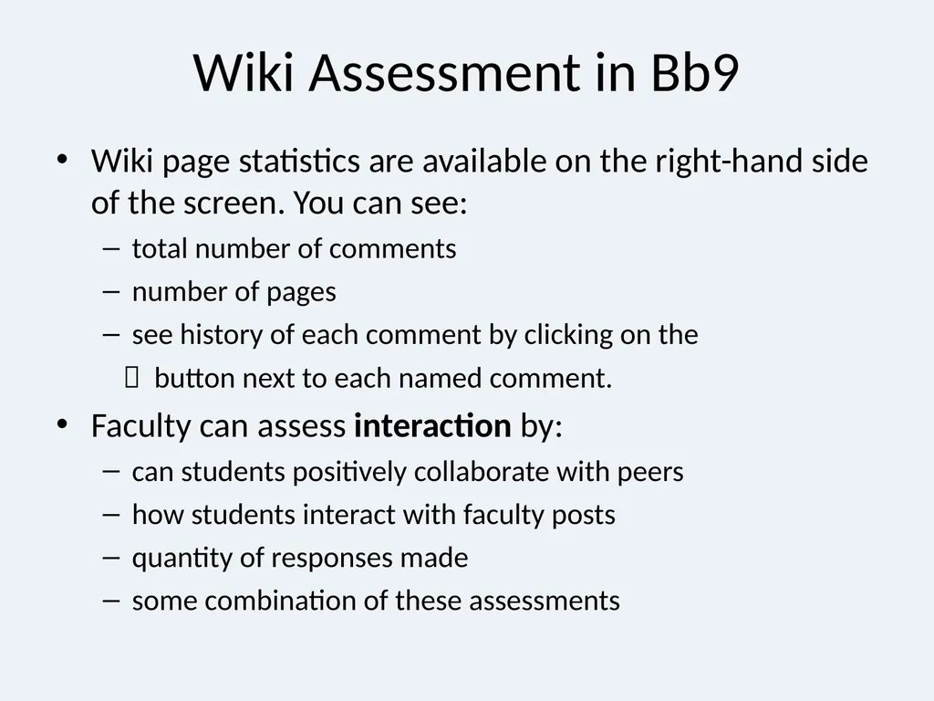 eLearning Collaboration and Assessment Ann - slide 42 of 47