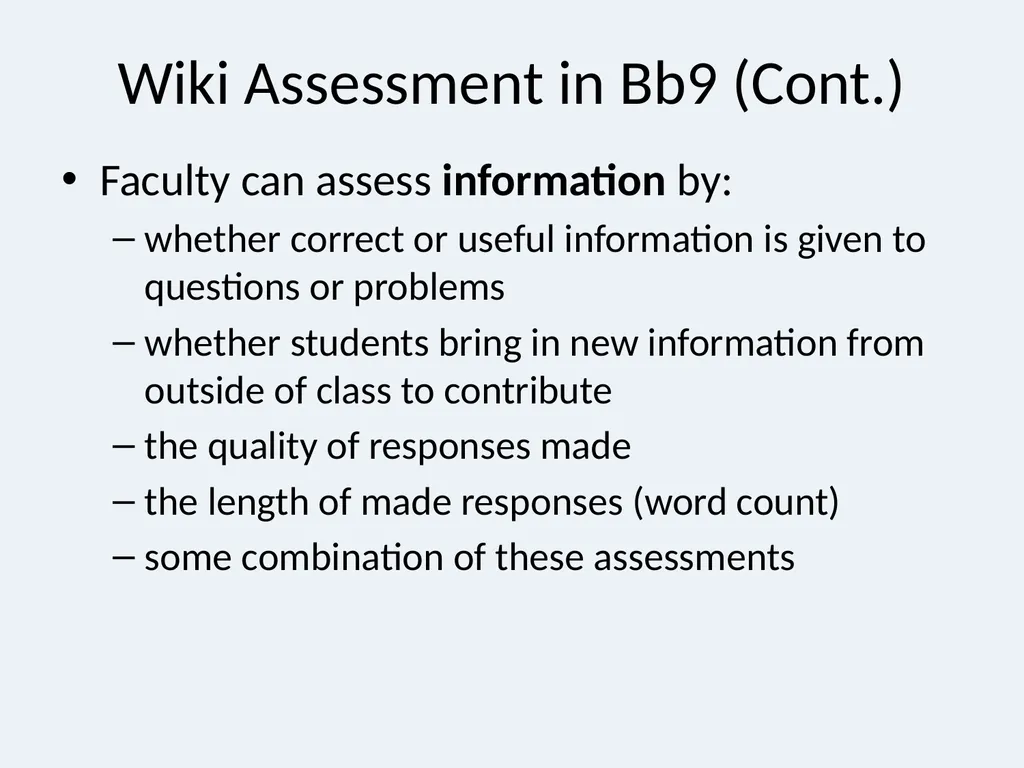 eLearning Collaboration and Assessment Ann - slide 43 of 47