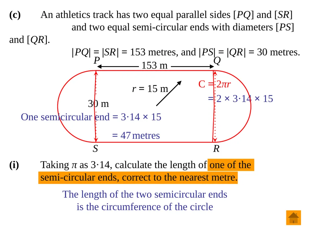 Junior Certificate Ordinary Level Perimeter, Area - slide 37 of 59