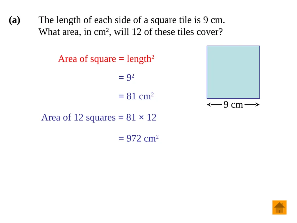 Junior Certificate Ordinary Level Perimeter, Area - slide 26 of 59