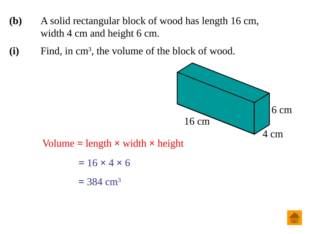 Junior Certificate Ordinary Level Perimeter, Area - slide 34 of 59