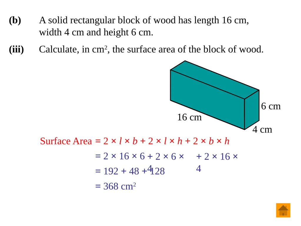 Junior Certificate Ordinary Level Perimeter, Area - slide 36 of 59