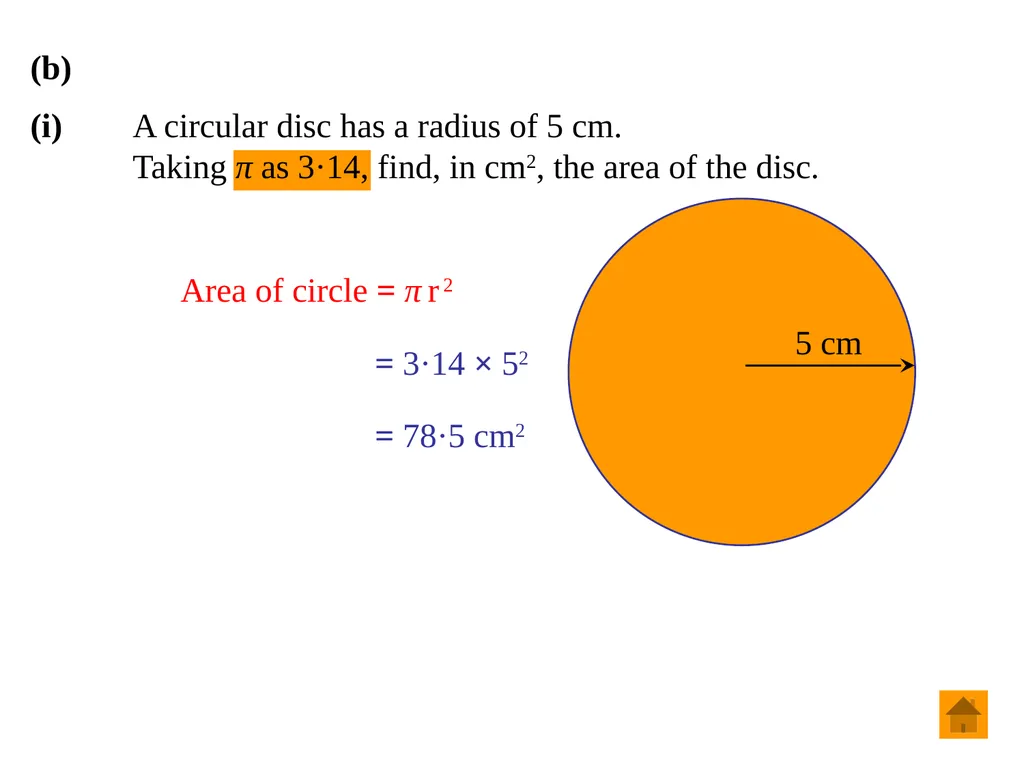 Junior Certificate Ordinary Level Perimeter, Area - slide 27 of 59