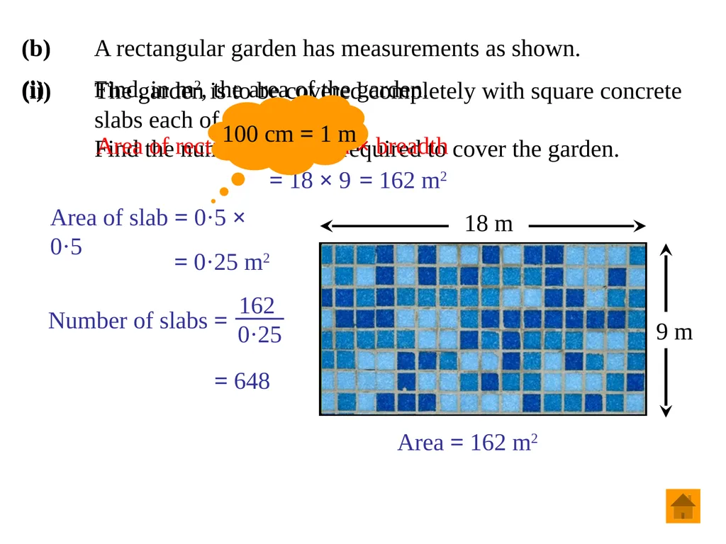 Junior Certificate Ordinary Level Perimeter, Area - slide 41 of 59