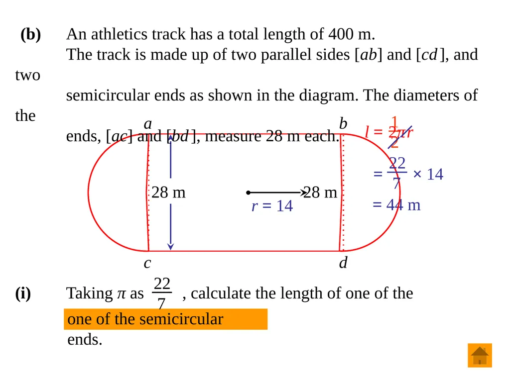 Junior Certificate Ordinary Level Perimeter, Area - slide 4 of 59
