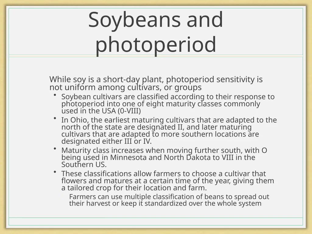 Photoperiod The Floral Initiator GrowNextGen.org - slide 11 of 13
