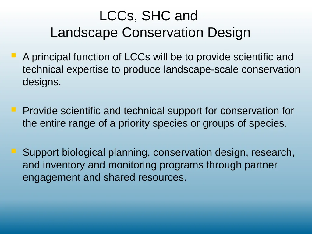 Great Plains Landscape Conservation Cooperative - slide 4 of 9