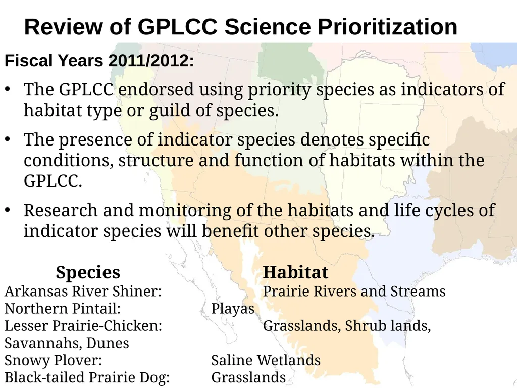 Great Plains Landscape Conservation Cooperative - slide 5 of 9