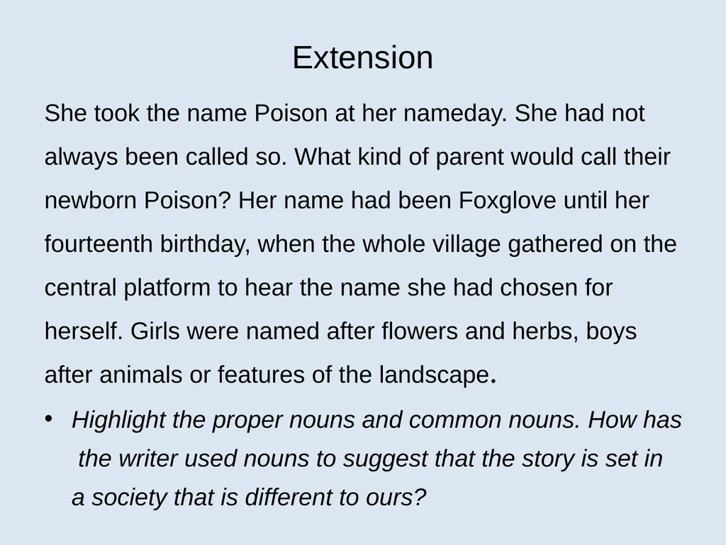 Y7 Language Detectives Investigating how language - slide 7 of 7