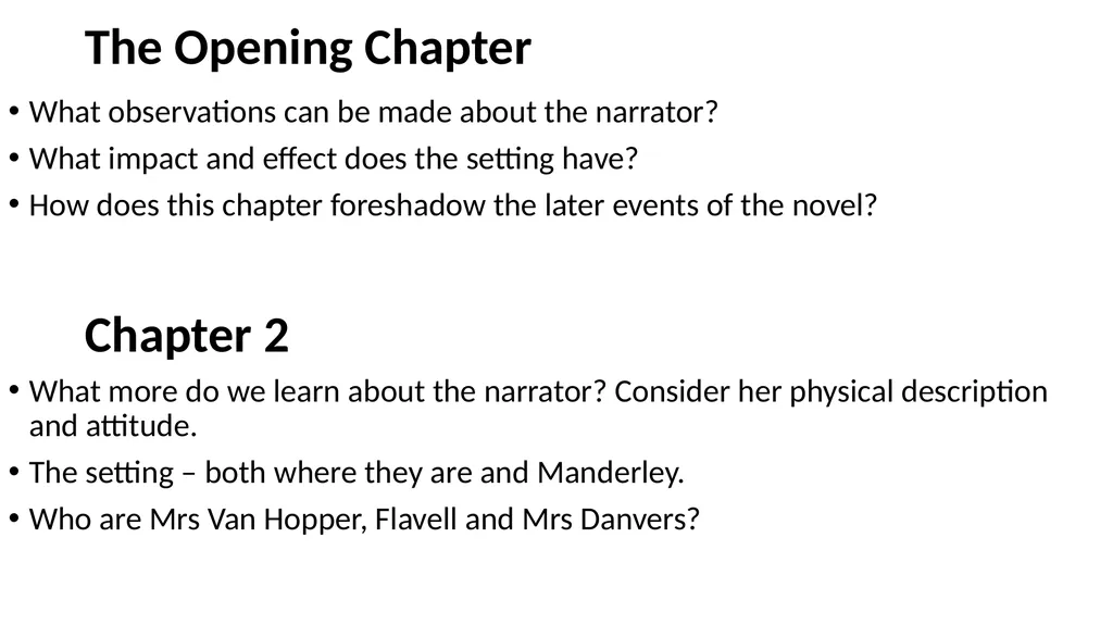 Rebecca by Daphne Du Maurier Advanced Higher - slide 2 of 21