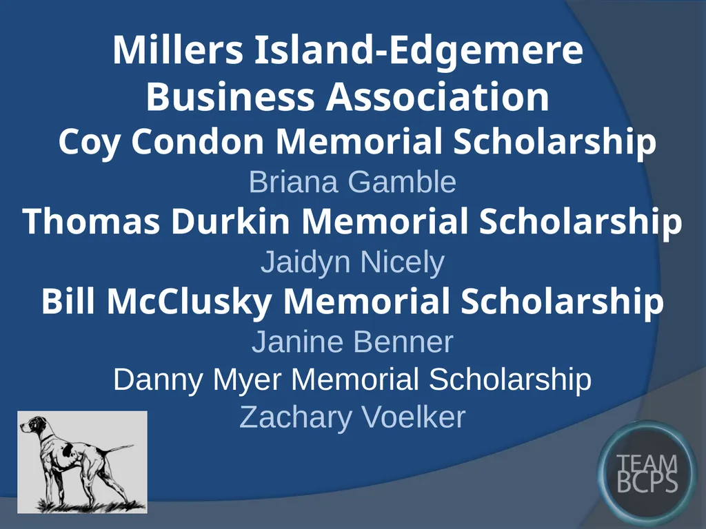 Class of 2017 Senior Award Recipients Sparrows - slide 76 of 87