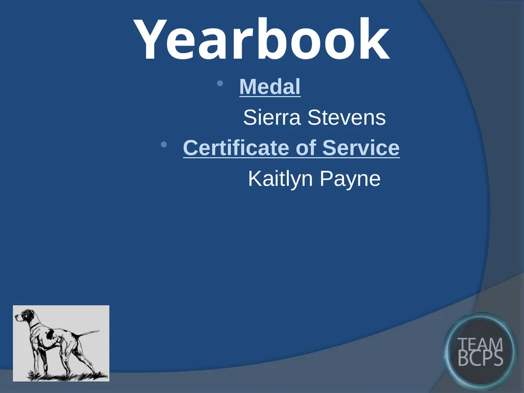 Class of 2017 Senior Award Recipients Sparrows - slide 40 of 87