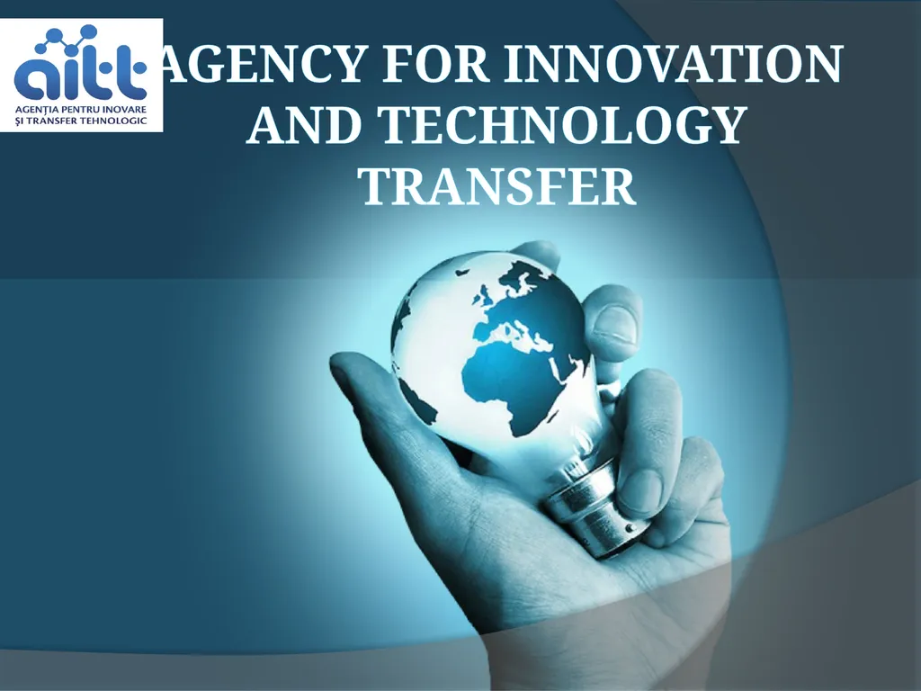 Agency for Innovation and Technology Transfer - slide 1 of 15