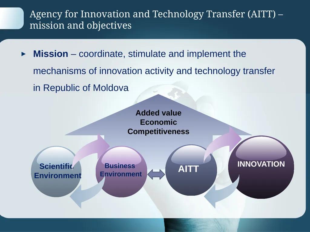 Agency for Innovation and Technology Transfer - slide 5 of 15