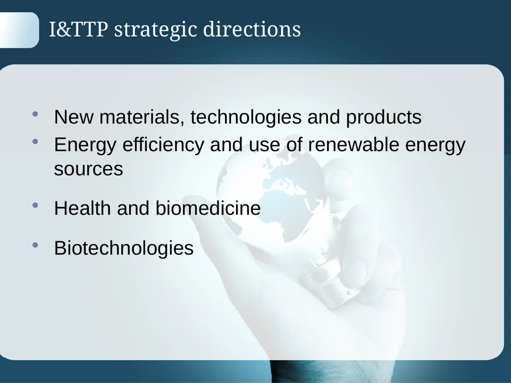 Agency for Innovation and Technology Transfer - slide 9 of 15
