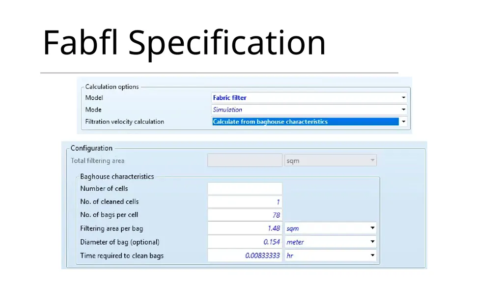 Aspen Simulation: Filtration, Membranes, and - slide 14 of 15