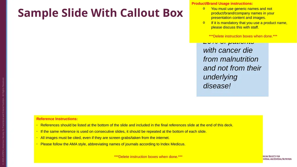 INSTRUCTIONS: Please use this template for your - slide 6 of 20