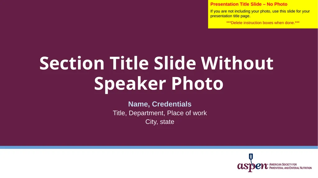 INSTRUCTIONS: Please use this template for your - slide 3 of 20