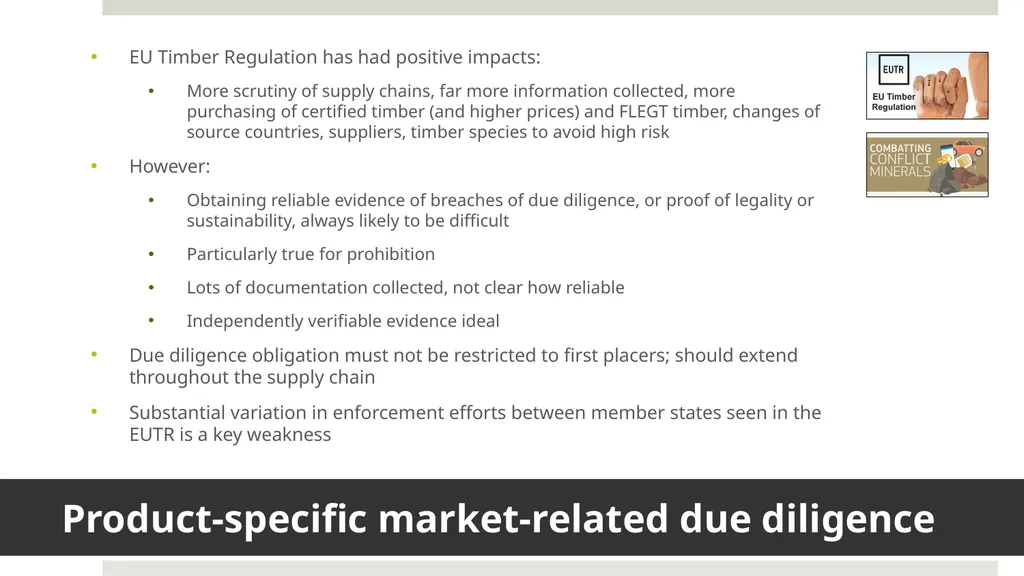 Duncan Brack Enforcing due diligence legislation - slide 5 of 8
