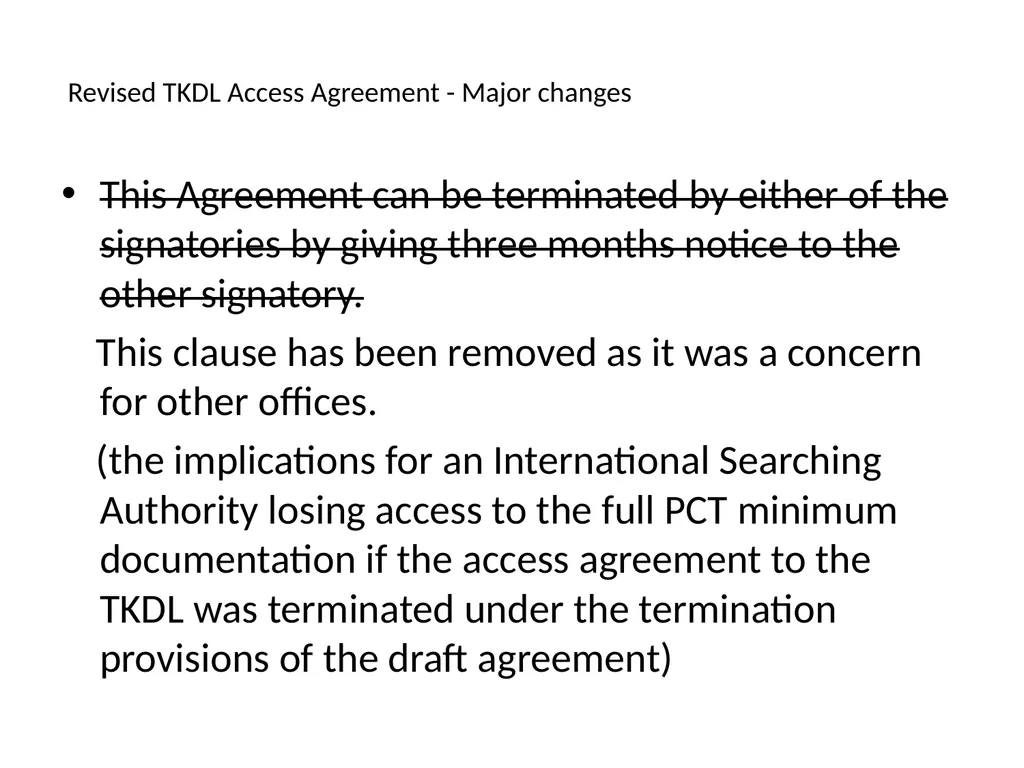 Proposal to include the Indian Traditional - slide 16 of 22