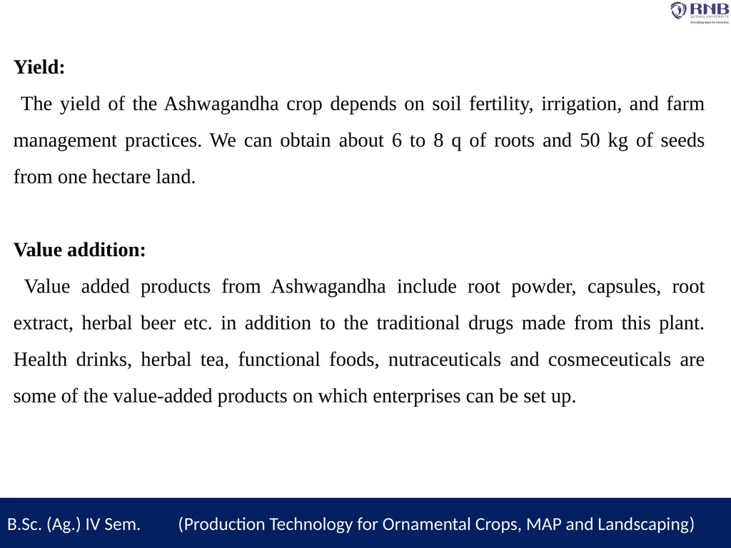 Course Name- Production Technology for Ornamental - slide 11 of 11