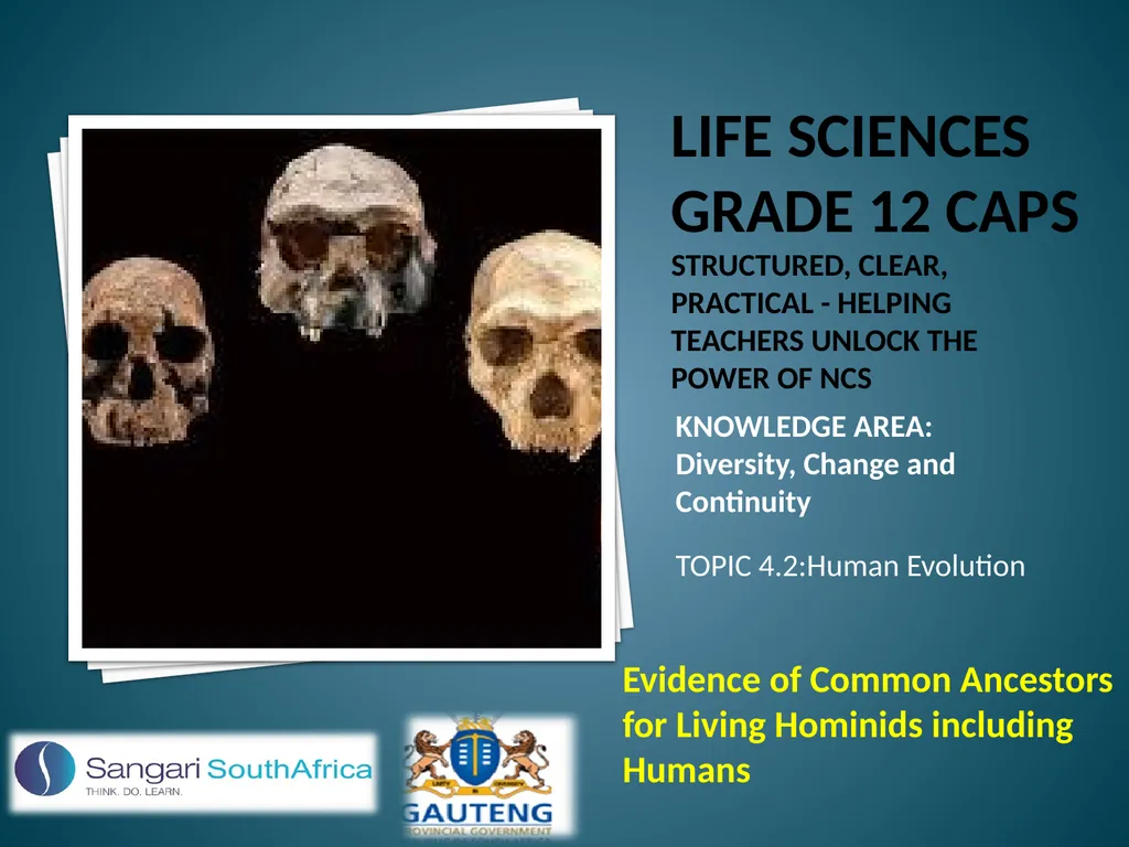 Life sciences Grade 12 CAPS structured, clear, - slide 1 of 93