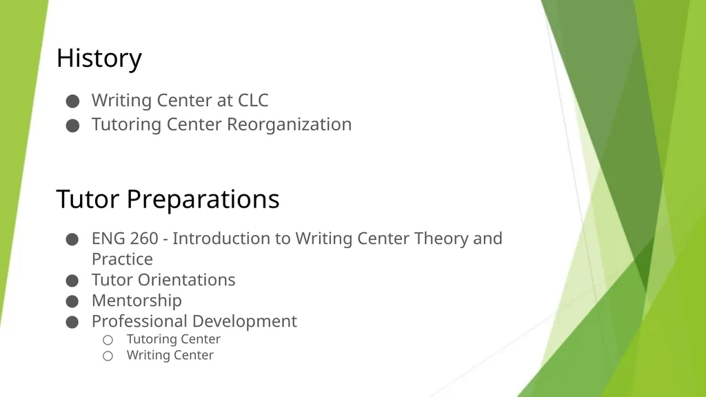 The Barriers of Multimodal Tutoring: Preparing - slide 5 of 6
