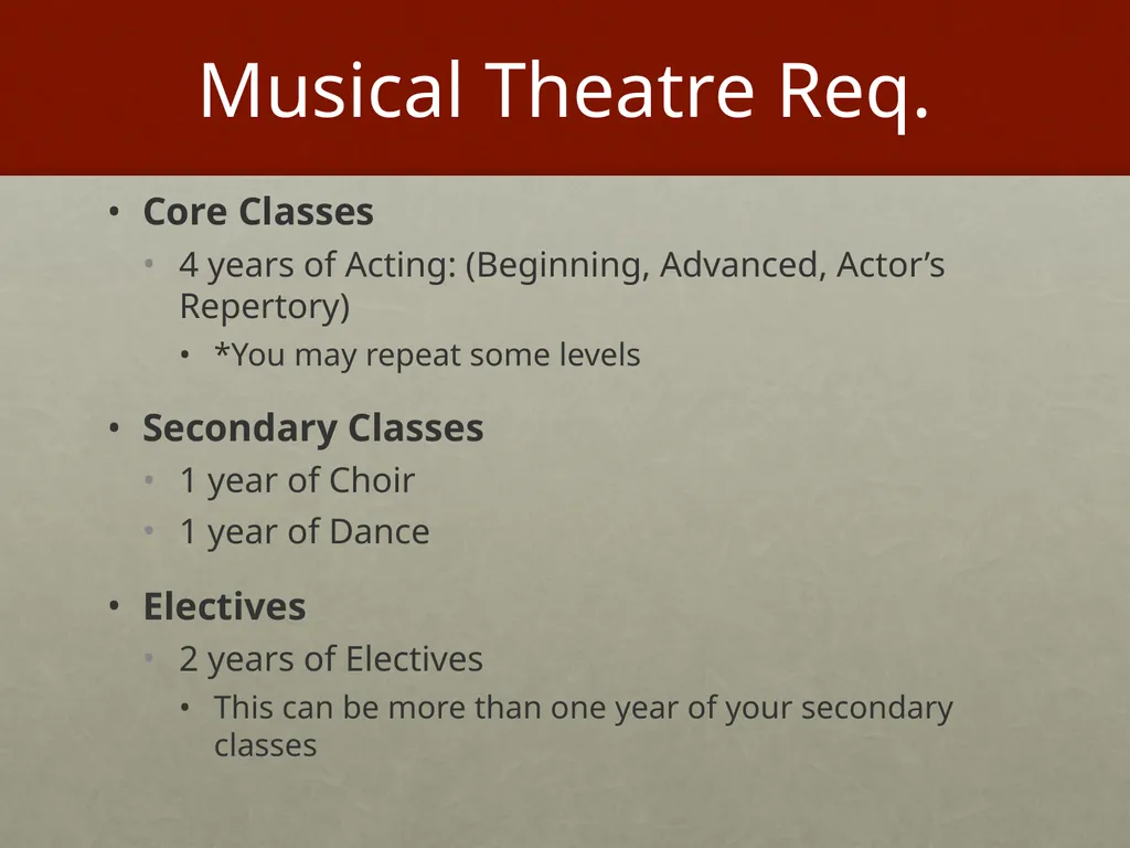 SJHHS Performing Arts Conservatory Welcome and - slide 10 of 19
