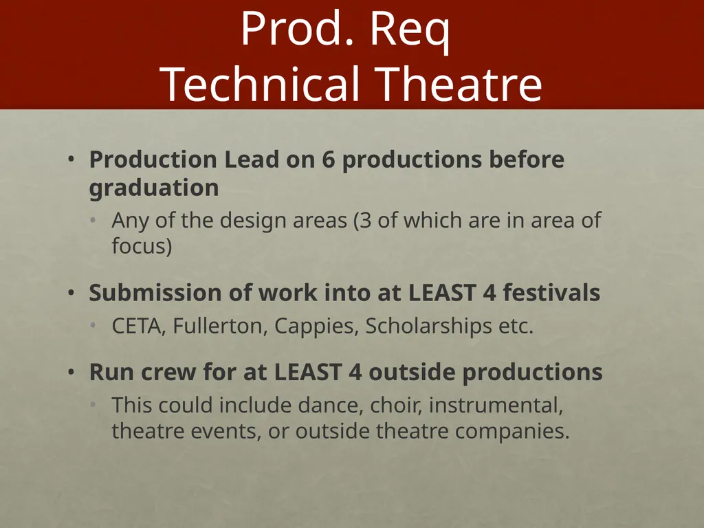 SJHHS Performing Arts Conservatory Welcome and - slide 15 of 19