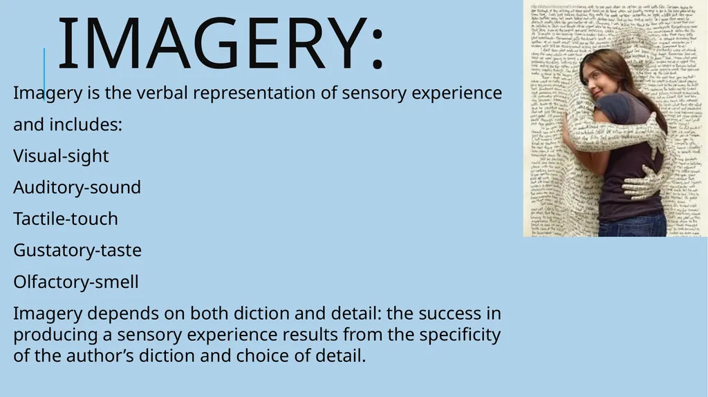 Voice Diction Detail Imagery Syntax Tone Voice - slide 15 of 28