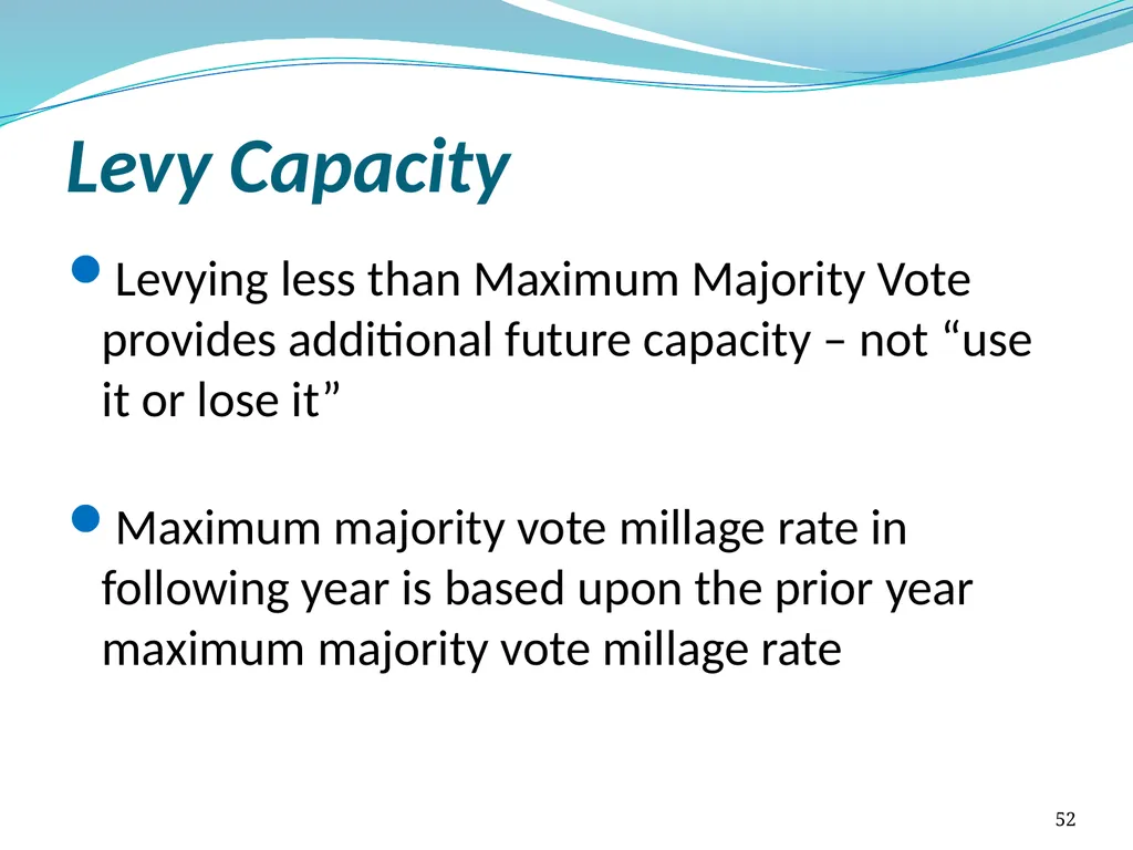 Truth in Millage (TRIM) Process Kent Olson Deputy - slide 52 of 57