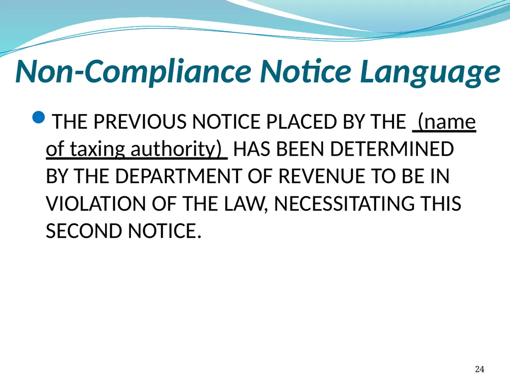 Truth in Millage (TRIM) Process Kent Olson Deputy - slide 24 of 57
