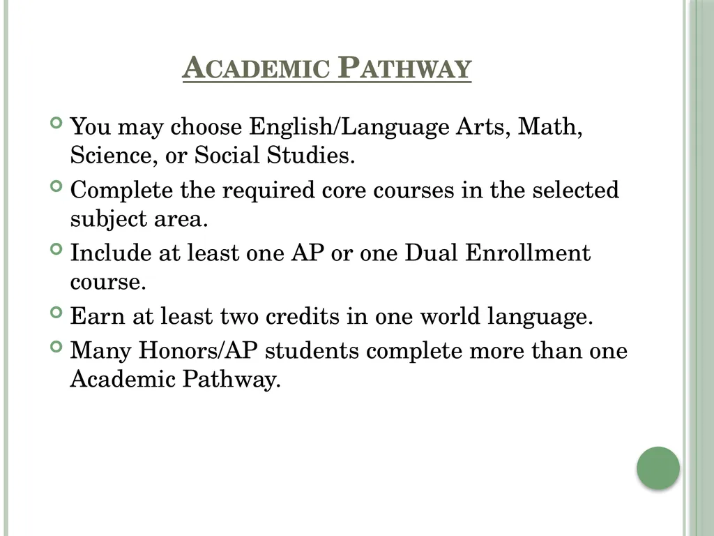8th grade parent night Class of 2029 Welcome - slide 14 of 24