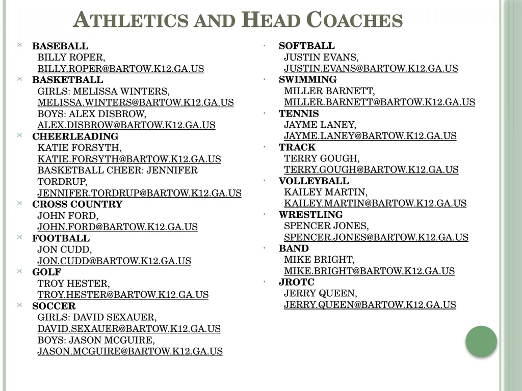 8th grade parent night Class of 2029 Welcome - slide 22 of 24