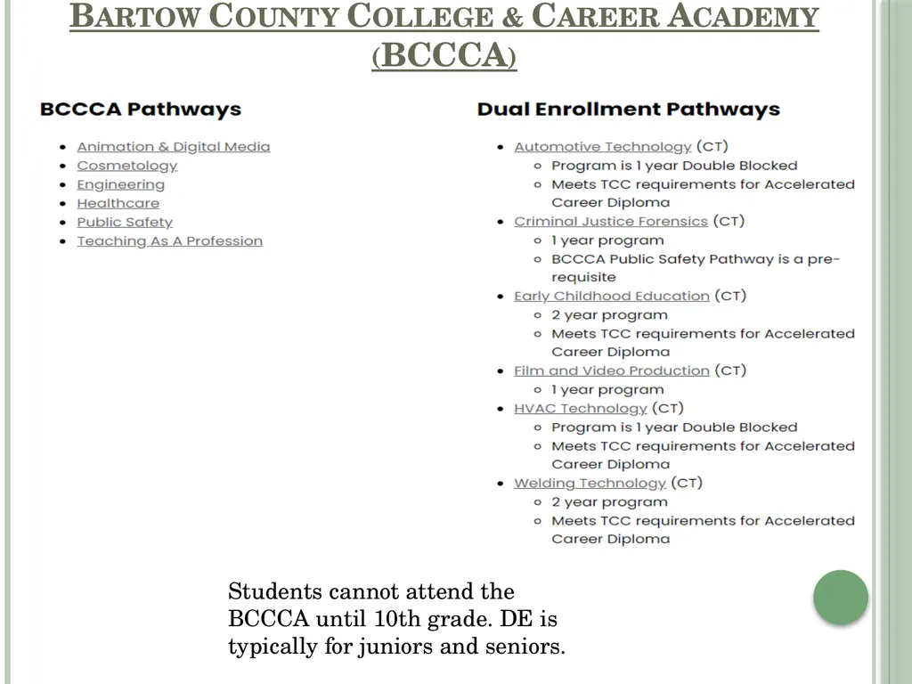 8th grade parent night Class of 2029 Welcome - slide 8 of 24