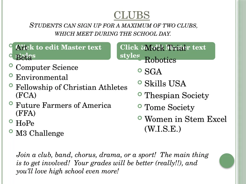 8th grade parent night Class of 2029 Welcome - slide 21 of 24