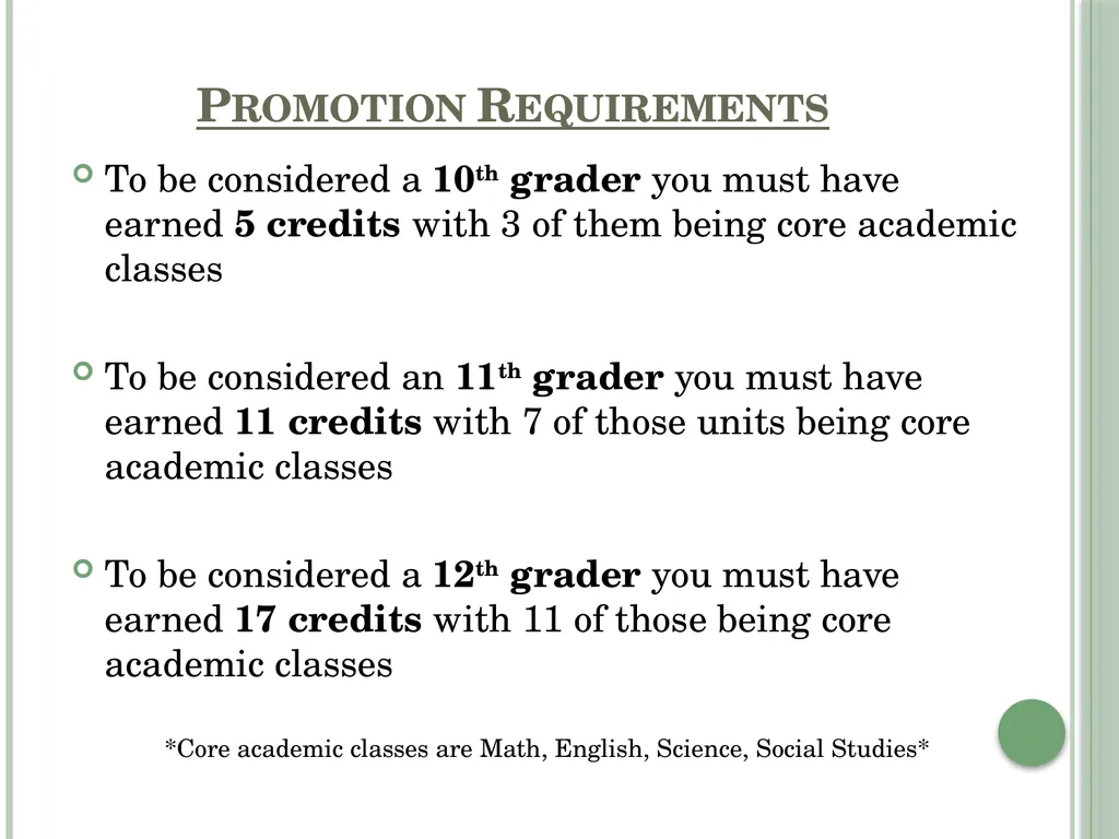 8th grade parent night Class of 2029 Welcome - slide 11 of 24