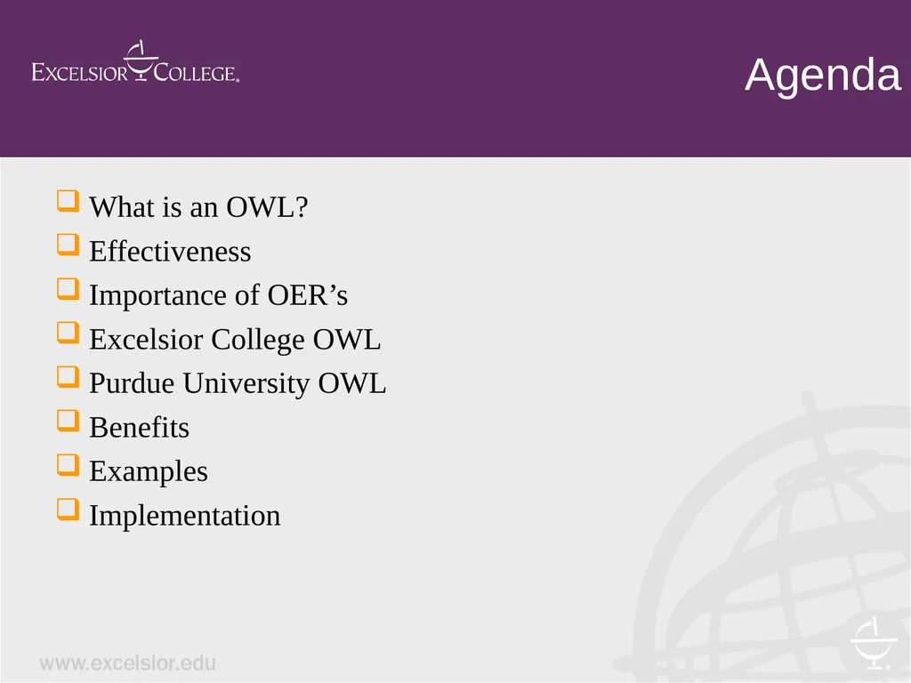 Integrating an Online Writing Lab into Curricula - slide 2 of 20
