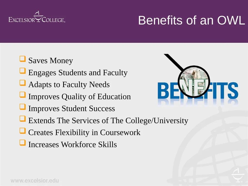 Integrating an Online Writing Lab into Curricula - slide 5 of 20