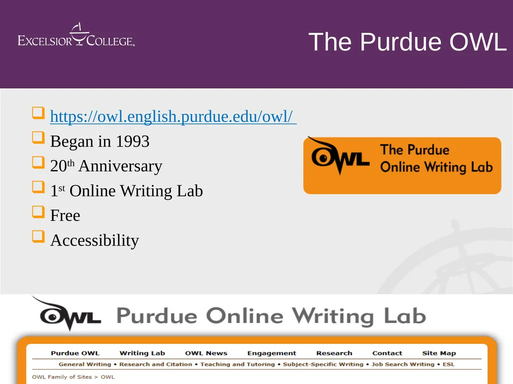 Integrating an Online Writing Lab into Curricula - slide 13 of 20