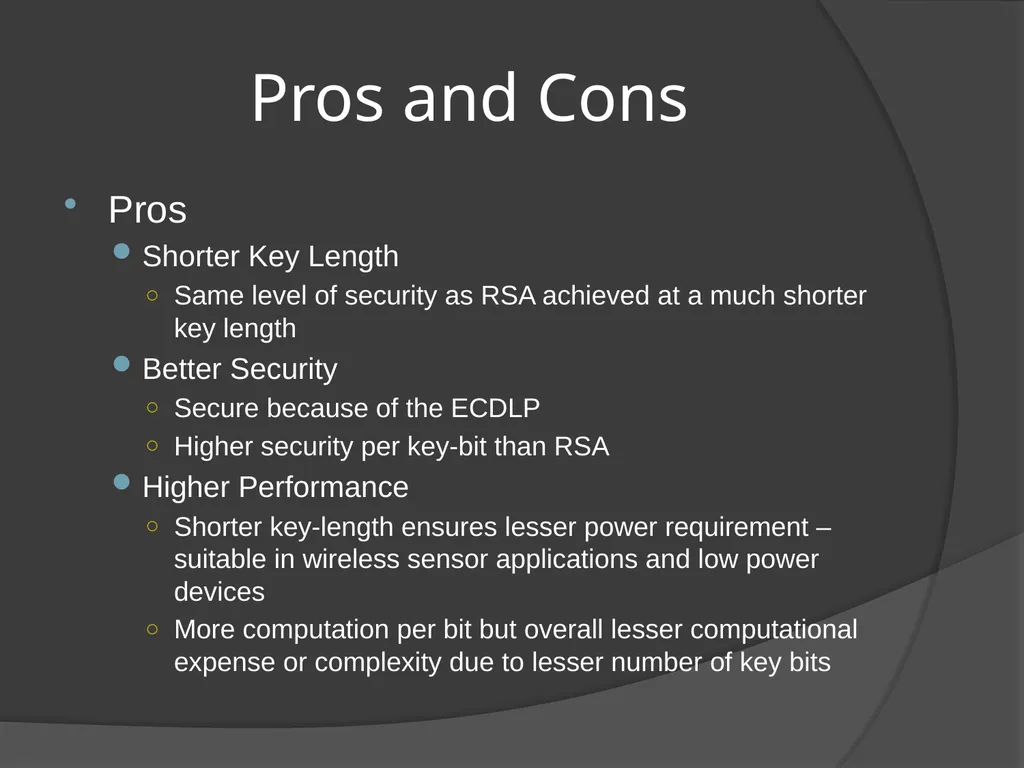 ELLIPTIC CURVE CRYPTOGRAPHY By Abhijith - slide 22 of 23