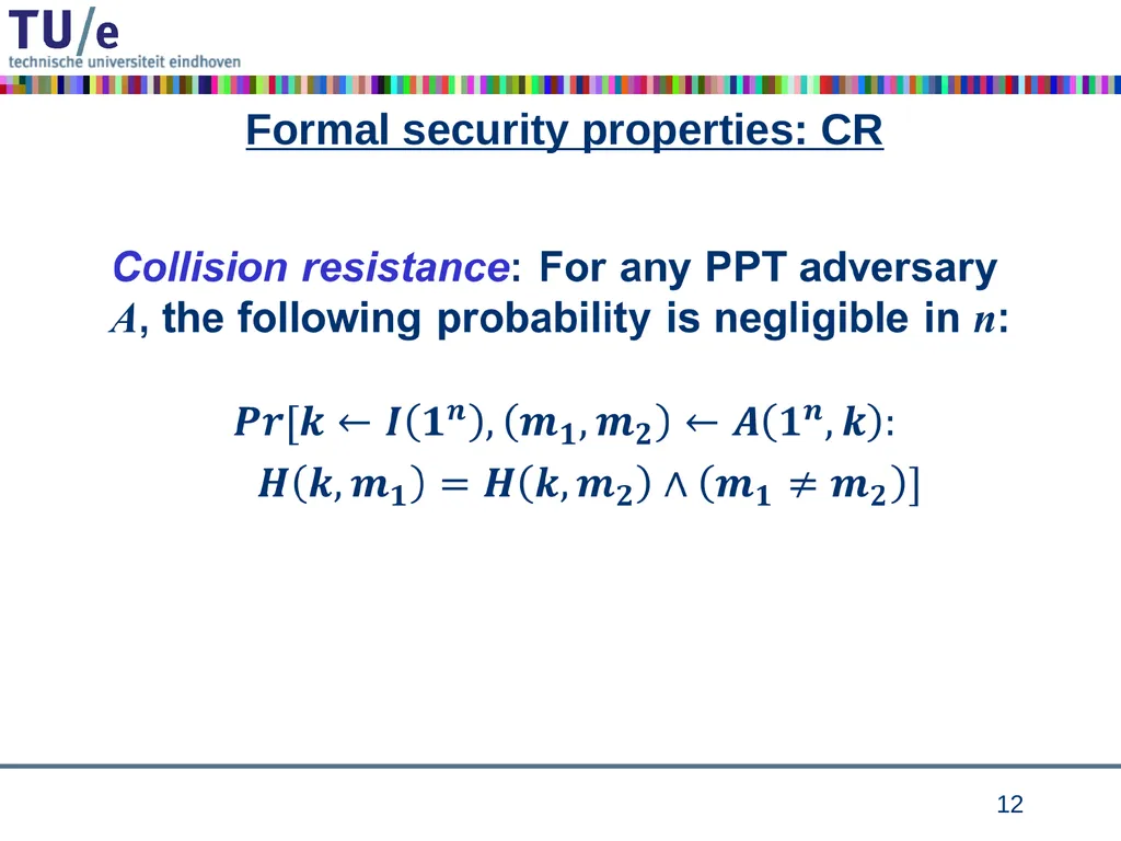 Cryptographic Hash Functions Part I Andreas - slide 11 of 32